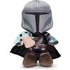 Simba - Peluche Disney Mandalorian cm 25 e The Child cm 7, 6315875806, + 0 mesi, Multicolore