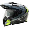 Oneal Casco Enduro O'NEAL D-SRS NOMAD Nero Grigio Giallo Fluo