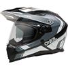 Oneal Casco Enduro O'NEAL D-SRS NOMAD Nero Bianco Grigio