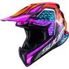 Suomy Casco Moto Cross Suomy X-WING MOTLEY Rosso Rosa