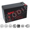 NPP NP7-12 Batteria 12V al Piombo 7 Ah per sistemi di sicurezza