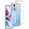 REY Cover in Gel TPU Trasparente per Oppo Reno 11 F 5G - Oppo F25 PRO 5G, Ultra Sottile 0,33 mm, Morbido Flessibile, Custodia Silicone
