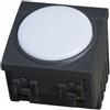 ETTROIT Lampada di Emergenza a batteria da Incasso LED 2 Moduli 220V 6000K Compatibile BTicino Living - SKU LN4201