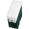 ETTROIT Lampada Segnapasso LED 1 Modulo 220V 6000K con Interruttore Click ON/OFF Compatibile Vimar Plana - SKU EV0301