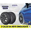 SnowDrive Calze da neve omologate 195 80 14 ruote Pneumatici cerchi misure catene gomme di