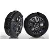 AutoCkains Kit 6 Catene Ruote auto Suv 4x4 universali nuovo Modello montaggio Rapido per Neve