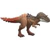 Mattel Jurassic World - Gorgosaurus Gigantic Thrashers, dinosauro di grandi dimensioni con 2 azioni d'attacco incluse e funzioni di evoluzione speciali, 4+ anni, JKL86