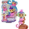 Bizak Fingerlings - Colori magici Norah, Animale domestico interattivo multicolore con +70 suoni e movimento, reagisce al tocco, si attacca al dito, giocattolo per bambini dai 3 anni (61853181-2)