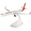 Herpa modello di aereo Qantas Airbus A321XLR, in scala 1:200 - Snap-Fit, pezzo da collezione, miniatura deco, statuetta con supporto in plastica