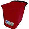 MSV Secchio Rettangolare in PP 14L Rosso