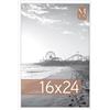 MCS Cornice per Poster MCS Foundation 40,6 x 61,0 cm, Cornice in Legno Nero Tradizionale, Fissaggio a Parete Verticale e Orizzontale, Grande Cornice per Foto, Poster e Opere d'Arte (Confezione da 1)