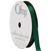 Berwick Offray Single Face Satin Craft Ribbon, Forest, 3/8 inch x 18 Feet