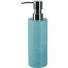 Spirella Tubo Dispenser per Sapone in Ceramica Coste Blu