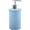 MSV Dispenser di Sapone, Acciaio, Blu Pastello Habana