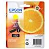Epson Cartuccia inkjet Arance T33 Epson giallo C13T33444012