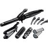 REMINGTON Ferro per capelli per diverse acconciature con frisee piastra spazzola MODELLO Glamour Multistyler Kit S8670
