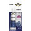 BOSTIK Colla bianco/trasparente per tutti i tipi di tessuti, tessili Tenuta immediata Resistente alle stirature e ai lavaggi in acqua e a secco Tubo da 50gr.