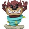 Funko Pop! Animation: HB - Tasmanian Taz Devil - Taz As Scooby - il Diavolo Della Tasmania - Looney Tunes- Figura in Vinile da Collezione - Idea Regalo - Merchandising Ufficiale - TV Fans