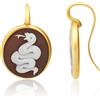 POMELLATO Orecchini collezione eva in oro e cammeo