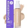 Wonderskin Fondotinta Siero Wonderskin Hyper Bond a Lunga Tenuta 24H - Resistente all'Acqua, No-Transfer, Trucco Viso a Lunga Durata con Niacinamide e Acido Ialuronico - Leggero, Finish Naturale (Echo)