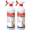 Baufan TAP-EX - Rimozione per carta da parati, 1 l, altamente efficace per tutti i tipi di carta da parati e fibra grezza, senza solventi con forti proprietà di soluzione (Confezione da 2)