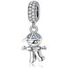 LES FOLIES DI PAOLA GRIECO Charm Bambino Figlio Berretto Azzurro ciondolo pendente in argento 925 - Les Folies per Pandora