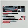 Sumgsn 8008 Tasti rossi a doppio scatto, set da 172 tasti con profilo Cherry, adatto per tastiera meccanica 60% 65% 95% con interruttori Cherry MX e configurazione ISO ANSI