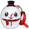 Bontempi | Mini Cassa Acustica Wireless Pupazzo di Neve, Connessione Semplice e Veloce Senza Fili, Ideale per Feste e Bambini, Ø42mm, h45mm