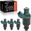 Frankberg 4x Valvola di iniezione Ugello di iniezione Iniettore 037906031 | Compatibile con VW Golf Bora Sharan Passat Corrado New Beetle Polo Vento, Audi A3, Seat Alhambra Toledo Leon Ibiza Cordoba