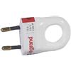 Legrand 050312 - Presa con anello maniglia, 10 A, 2300 W, 230 V, colore: bianco