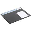 Durable Sottomano in PP 650x480 mm con calendario annuale e copertina rimovibile, nero, 722501