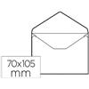 Liderpapel - Biglietti da visita n.0, 70 x 105 mm, colore: bianco gommato