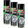 Ma-Fra Fast & Black, Lucidante Spray Antistatico per Pneumatici, Pratico, Veloce, Ravviva Il Colore Originale delle Gomme, Previene Screpolature, Formato 500ml (Confezione da 3)