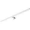 kalb Material für Möbel kalb | 80cm LED lampada da bagno luce a specchio lampada a specchio 230V, grigio argento (bianco caldo)