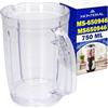 MONTERAL Ciotola per Frullatore Elettrico 750 ml con Codice Originale MS-650946 MS650946 per Tefal - MONTERAL