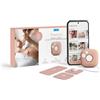 Bluetens Pinktens Dispositivo Medico Connesso, Contro i Dolori Mestruali e l'Endometriosi, Tonifica e Rinforza il Pavimento Pelvico, Prevenzione dell'Incontinenza, Prolasso, Dispositivo di Allenamento Pelvico