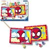 Ravensburger CreArt 5 Anni Junior: Spidey - Dipingere con i Numeri per Bambini 5+ Anni, Kit Pittura con 2 Tavole, Pennello Ergonomico e Colori Inclusi, 32 x 22 cm, Idee Regalo per Bambini 5 Anni