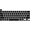 MiNGFi Copritastiera Silicone Tedesco QWERTZ per MacBook Pro 13 M1/M2 A2338 (2020-2023), A2289 (2020), A2251 (2020-2021), Pro 16 A2141 (2019-2021) US/ANSI - Nero