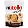 Nutella Biscuits - Croccanti Biscotti con un Cremoso Ripieno di Nutella, con Farina di Frumento e Zucchero di Canna, Ideali come Colazione, Snack e Merenda, Confezione da 608 gr