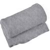 SETEX Coperta 85% cotone/15% poliestere, coperta leggera come decorazione per camera, camera da letto e altro ancora, copriletto 200 x 150 cm, colore: salvia/grigio chiaro/grigio scuro melange