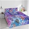 Italian Bed Linen KI-OSA Set Lenzuola Microfibra, 658, Letto Matrimoniale