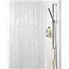 Spirella Tenda da Doccia PEVA Pebble 180x200cm Bianco