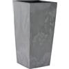 Siena Garden Vaso per piante Nizza Stone grigio effetto cemento, 30 x 57 cm, vaso di plastica con inserto