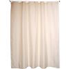 MSV Tenda da Doccia BERBERA in Poliestere 180x200cm di qualità Premium Marrone Beige - Anelli Inclusi