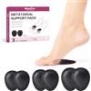 Welnove Metatarsal Pads for Women Men - Tropfenform - Cuscinetti in Pelle per la Pianta del Piede e Supporto dell'Avampiede - Solette Morbide per la Pianta del Piede per Metatarsalgia (L)