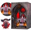 MiniCity Book Nook Kit - Kit fai da te in miniatura per adulti, puzzle in legno 3D in scala per donne amanti del puzzle (Throne of Blood)