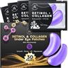AURAE Patch Occhi al Retinolo & Collagene (30 paia) - Patch Occhiaie e Borse, con Niacinamide + Acido Ialuronico, Leviga Linee Sottili, Elasticità, Effetto Rimpolpante