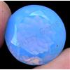 Naturale Blu Fiordaliso Opale Australiano 30.00 KT Rotondo Certificato Sfuso