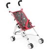 Bayer Chic 2000 - Passeggino per bambole Roma, passeggino per bambole, mini passeggino, corallo a farfalla, 601-47
