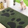 FCSDETAIL Zerbino Interno 80 x 120 cm, Tappetino Antiscivolo e Lavabile in Lavatrice, Tappetino d'Ingresso Assorbenti per Cane, Ingresso, Porta, Corridoio